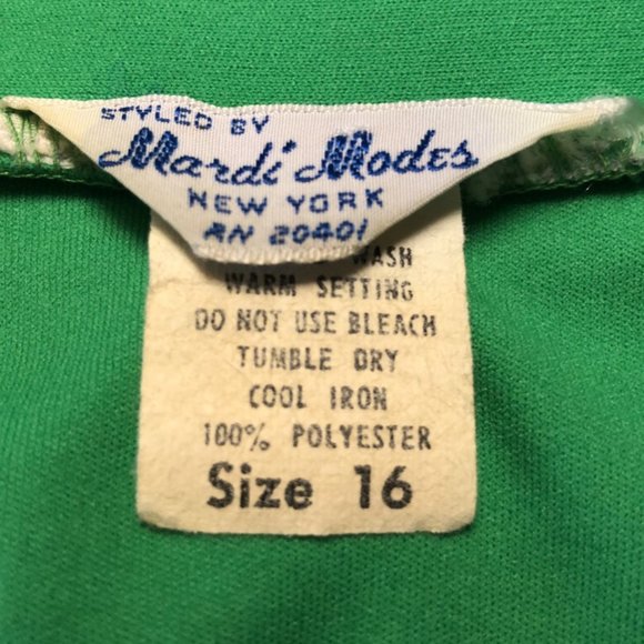 Vintage Mardi Modes New York Top - Picture 3 of 4